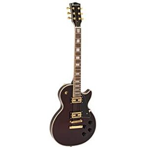 DIMAVERY LP-700 E-Guitar, burgundy