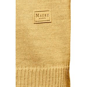 Maerz - V-hals Slipover - Geel - 100% Merinowol