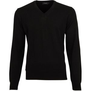 MAERZ Superwash Trui - Zwart - Effen