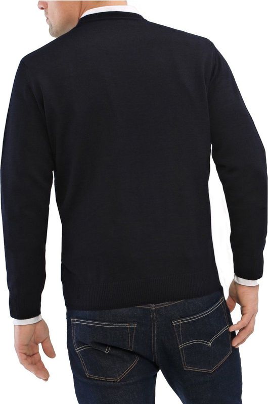 Maerz - Trui - Donkerblauw - Merinowol