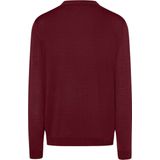 Maerz - Trui - Bordeauxrood - 100% Wol - Wijde Fit