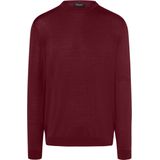 Maerz - Trui - Bordeauxrood - 100% Wol - Wijde Fit