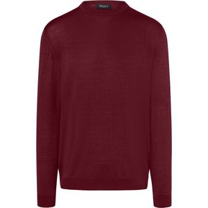 Maerz - Trui - Bordeauxrood - 100% Wol - Wijde Fit
