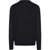 Maerz - Pullover - Zwart - Merinowol