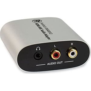 FeinTech VMA00102 eARC HDMI audio-tv-adapter voor stereo-installatie hoofdtelefoon met volumeregeling