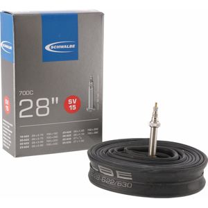 Schwalbe SV15 Fietsbinnenband, zwart, 27/28 x 3/4-1 1/8"" 18/28-622/630 SV40 mm