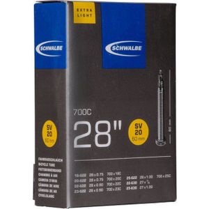 Schwalbe - SV20 Extra Light Schlauch 28' 60mm