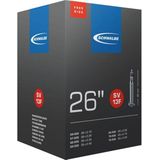 Schwalbe Fahrradschlauch Schwalbe Schläuche MTB 26" 26" 54/75-559 Sclaverandventil 40mm Butyl S