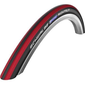 Schwalbe - Rightrun Lite - Rolstoelband - Zwart/Rood - 24 inch - 6-10 bar