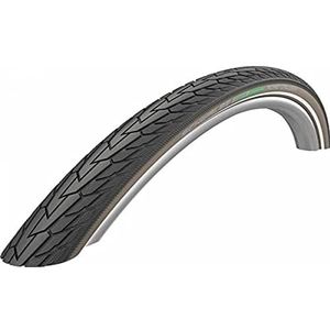 Schwalbe 11101269, Road Cruiser K-Guard, TwinSkin Unisex Volwassene, Z/W, 37-584 HS484 Groen 50EPI