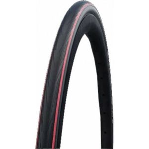 Schwalbe buitenband lugano ii 28 x 1.00 (25-622) zwart/rood