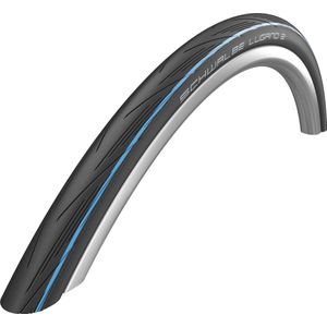 Schwalbe Lugano II K-Guard 25-622-Skin uniseks fietsbanden voor volwassenen, zwart/blauw