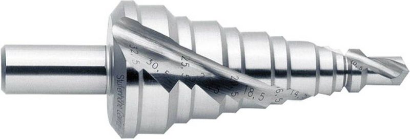 Exact 05310 HSS Getrapte Boor Mf12 - Mf32 Cilinderschacht 1 Stuk(s)