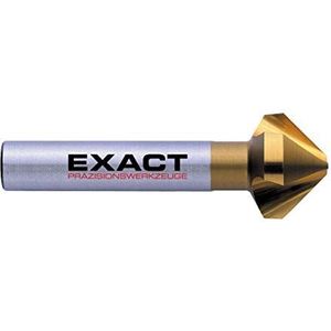 Exact 05546 Verzinker, Ø 6,3 mm, 90°, HSS, TiN-coating, DIN 335C