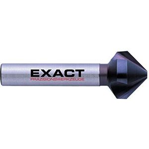 Exact 51136 Verzinker, Ø 6,3 mm, 90°, HSS, TiAlN-coating, DIN 335C