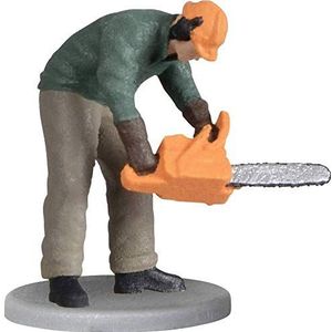 Viessmann - Modelltechnik 1548 - H0 Bosarbeider met Kettingzaag - Geverfd - Staand