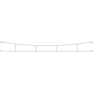 H0 Viessmann 4138 Rijdraad H0 Fleischmann Profi-rails, H0 Roco RocoLine (zonder ballastbed) 165.5 mm 5 stuk(s)