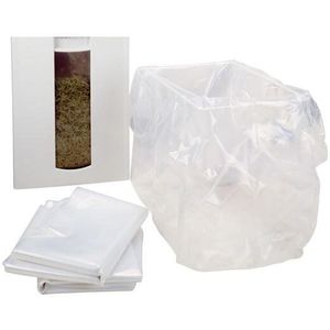Toebehoren voor Papiervernietigers - Transparant - Polyethyleen - 35 l - 100 Stuks
