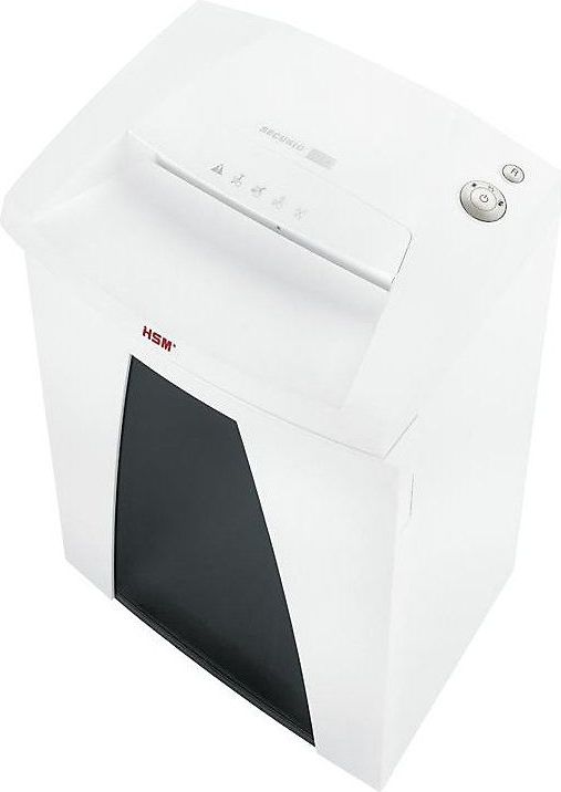 HSM SECURIO B32 - externer autom. Öler Aktenvernichter mit Partikelschnitt P-5, 1,9 x 15 mm, bis 11 Blatt, weiß