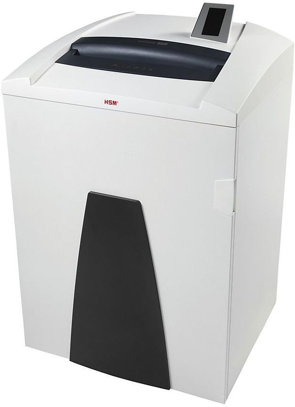 Aktenvernichter HSM SECURIO P44i, Sicherheitsstufe 2, Streifenschnitt 3,9 mm, 63 Blatt, weiß