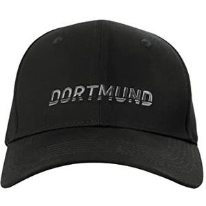 Borussia Dortmund BVB Cap Sluiting: zwart, uniek label voor volwassenen, Zwart, Eén maat