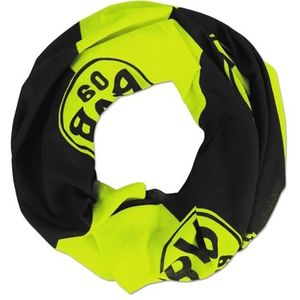 Multifunctionele sjaal BVB neon: veelzijdige buisdoek voor nek, hals en hoofd, ideaal voor outdooractiviteiten zoals wandelen, joggen, fietsen; goed herkenbaar