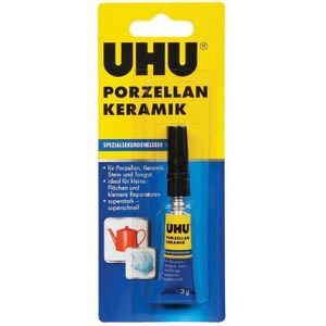 UHU Porsellan/Keramik speciale secondelijm snelle reparatielijm voor porselein en keramiek 3 g