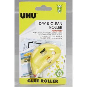 Kleberoller ® Glue permanent 6,5 mm x 9,5 m (b x l) nicht nachfüllbar gelb