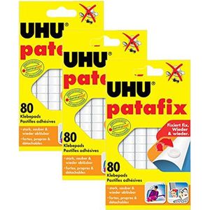 UHU Zelfklevende pads (wit - 240 stuks)