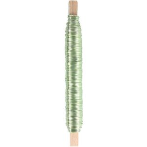 Wikkeldraad Mint Groen | 0,50mm x 50m | 100 g