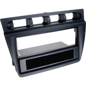 2-DIN Paneel geschikt voor Kia Picanto | 2004 -2007 | Kleur: Zwart
