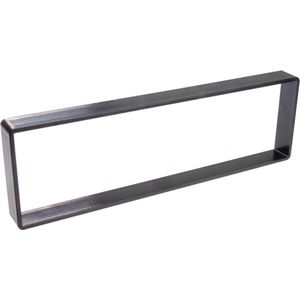 1-DIN Paneel geschikt voor ISO Citroën C4 2004-2011 distance frame