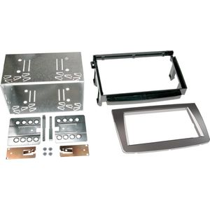 2-DIN Paneel geschikt voor Alfa Romeo MiTo - Kleur: Zilver