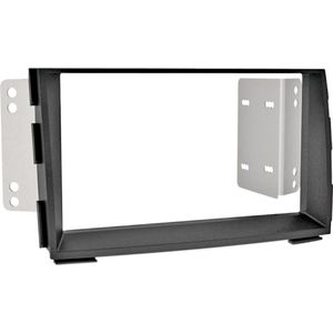 2-DIN Paneel geschikt voor Kia Venga 2009-2019 Kleur: Zwart