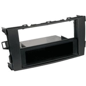 2-DIN Paneel Toyota Auris 2007-2012 Kleur: Zwart