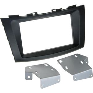 2-DIN Paneel geschikt voor Suzuki Swift 2010-2015 Kleur: Zwart