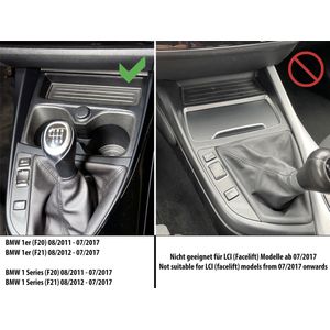 Inbay Draadloze oplader voor BMW 1-serie F20 F21 15 W auto inductief opladen smartphone mobiele telefoon auto opladen qi gecertificeerd auto-inbouw geïntegreerde telefoon, 241023-55-2