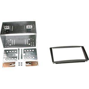 2-DIN Paneel geschikt voor Kia Cee'd 2007-2011 - Kleur: Zwart