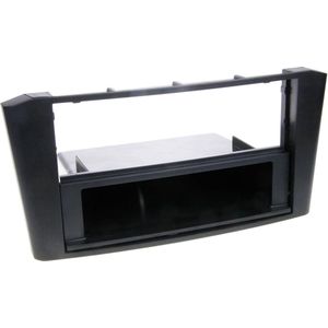 2-DIN Paneel geschikt voor Toyota Avensis T25 2003-2009 Kleur: Zwart