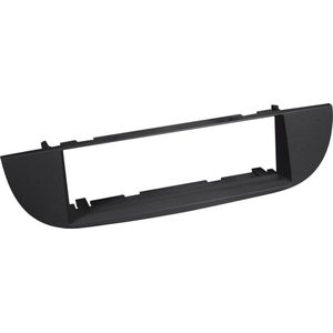 1-DIN Paneel geschikt voor Fiat 500 - 2007-2015 Kleur: Zwart