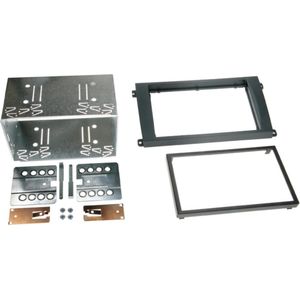2-Din Paneel Porsche Cayenne 2002-2010 - Kleur: Zwart Porsche Acv 381323-01