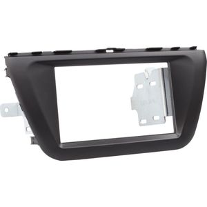 2-DIN Paneel geschikt voor Suzuki SX-4 / S-Cross 2013-2018 - Kleur: Zwart