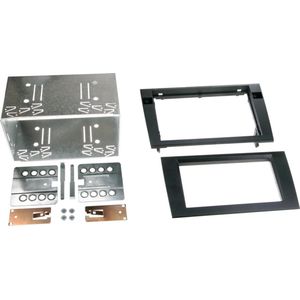 2-DIN Paneel - Audi A4 - Seat Exeo - Zwart - Geschikt voor diverse modellen