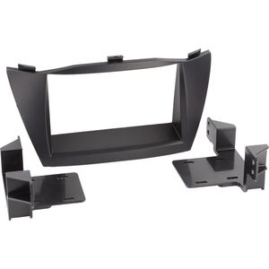 2-DIN Paneel geschikt voor Hyundai IX 35 2010-2013 - Kleur: Zwart