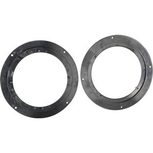 ACV - Afstandsring - Zwart - Universeel - Diameter 200 mm - Set van 2