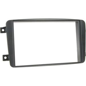 2-DIN Paneel Geschikt Voor Mercedes Benz - C-Klasse - CLK-Klasse - Vito - Viano - Kleur: Zwart