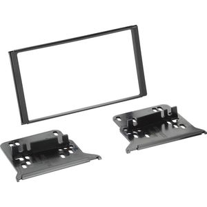 2-DIN Paneel geschikt voor Kia Sorento 2006-2009 Kleur: Zwart