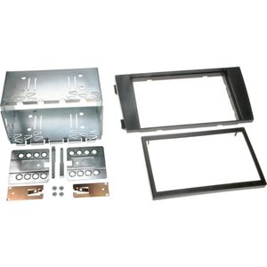 2-DIN Paneel geschikt voor Audi A6 1997-2004 - Kleur: Zwart