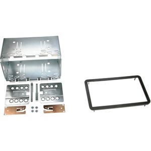 2-DIN Paneel geschikt voor Alfa Romeo 159/ Brera/ Spider - Kleur: Zwart