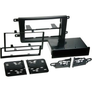 2-DIN Paneel geschikt voor Mazda CX 9 2007-2015 Kleur: Zwart